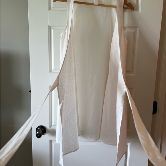 Andie The Cacela Wrap Linen Blend Coverup Dress - Picture 4 of 5